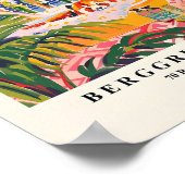 Red Panda in Bathtub Funny Poster, Matisprint, Poster (Ecke)