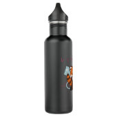 Red Panda Japan Retro 90s Kawaii Anime Tiere Edelstahlflasche (Links)