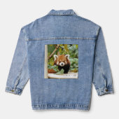 Red Panda Jeansjacke (Rückseite)