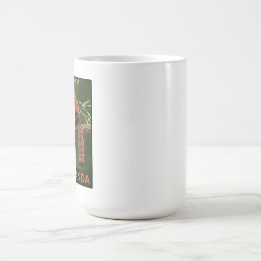 Red Panda Kaffeetasse (Mittel)