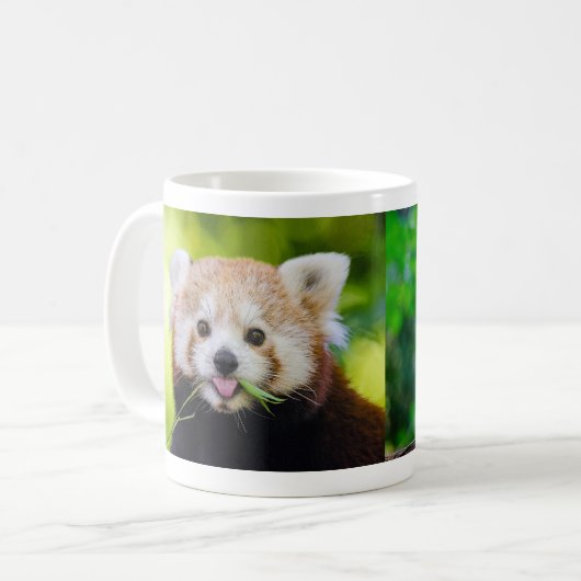 Red Panda Kaffeetasse (Vorderseite Links)