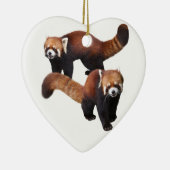 Red Panda Keramik Ornament (Rechts)