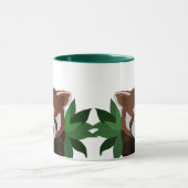Red Panda Keramik Tasse (Zentrum)