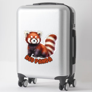 RED PANDA - KINDERZIMMER STICKER