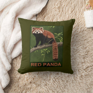 Red Panda Kissen