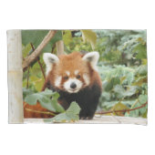 Red Panda Kissenbezug (Vorderseite)