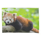 Red Panda Kissenbezug (Vorderseite-Links)