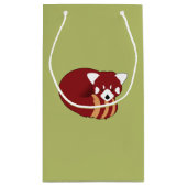 Red Panda Kleine Geschenktüte (Rückseite)