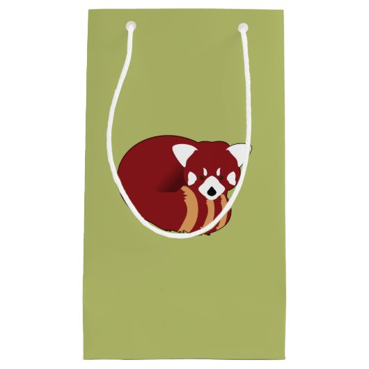 Red Panda Kleine Geschenktüte (Vorderseite)