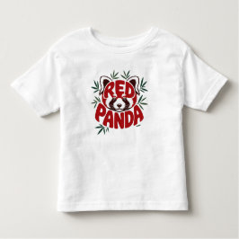 Red Panda Kleinkind T-shirt