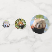 Red Panda Konfetti (Rückseiten)