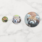 Red Panda Konfetti (Vorderseiten)