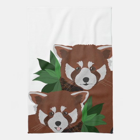 Red Panda Küchentuch (Vertikal)