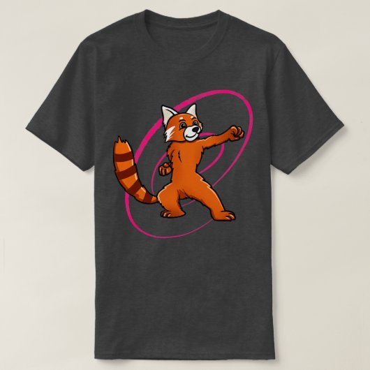 Red Panda Kung Fu T-Shirt (Design vorne)