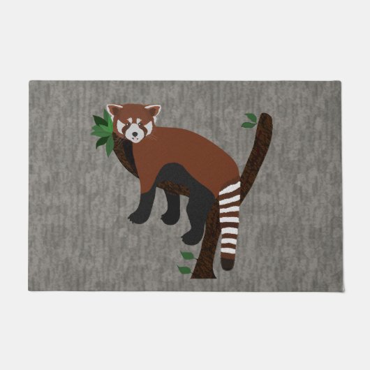 Red Panda Large Doormat Fußmatte (Vorderseite)