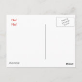 Red Panda Laughing Postkarte (Rückseite)