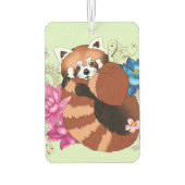 Red Panda Lotus Blume Henna Autolufterfrischer (Rückseite)
