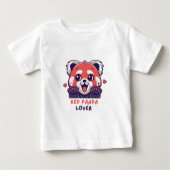 Red Panda Lover Baby T-shirt (Vorderseite)