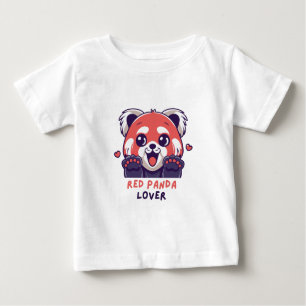 Red Panda Lover Baby T-shirt