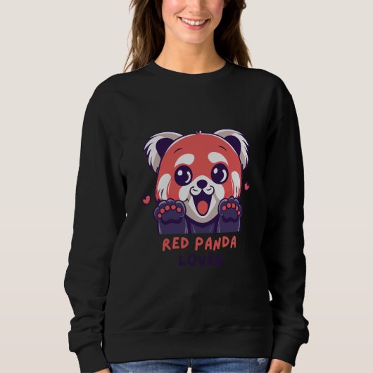 Red Panda Lover Sweatshirt (Vorderseite)