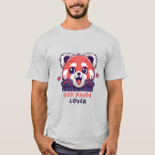 Red Panda Lover T-Shirt (Vorderseite)