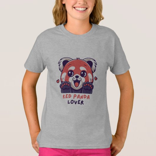 Red Panda Lover T-Shirt (Vorderseite)