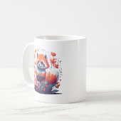 Red Panda Lovers Kaffeetasse (Vorderseite Links)