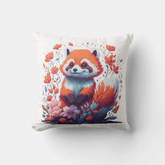 Red Panda Lovers Kissen
