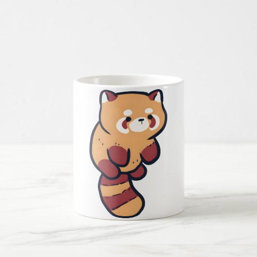 Red panda Magic Kaffeetasse (Mittel)