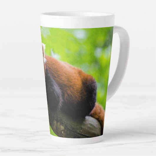 Red Panda Milchtasse (Rechte Ecke)