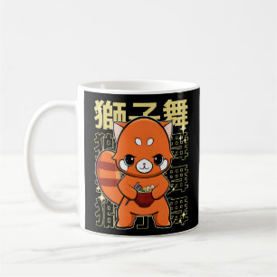 Red Panda mit Ra Kaffeetasse