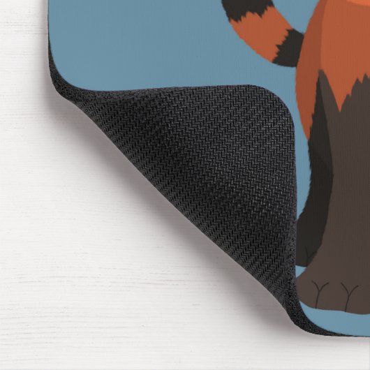 Red Panda Mousepad (Ecke)