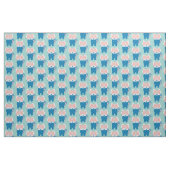 Red Panda Muster Light Aquamarin Blue Stoff (Fat Quarter (45,7 x 55,9 cm))