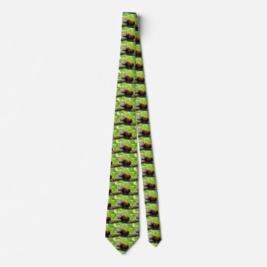 Red Panda Neck Tie Krawatte (Vorderseite)