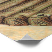 Red Panda Nom Poster (Ecke)