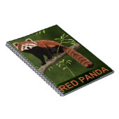 Red Panda Notizblock (Rechte Seite)