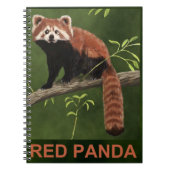 Red Panda Notizblock (Vorderseite)