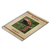 Red Panda Notizblock (Linke Seite)