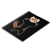 Red Panda Notizblock (Linke Seite)