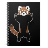Red Panda Notizblock (Vorderseite)