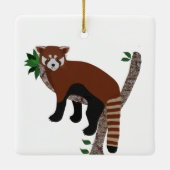 Red Panda Ornament (Rückseite)