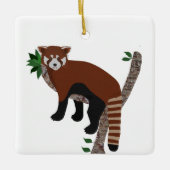 Red Panda Ornament (Vorderseite)