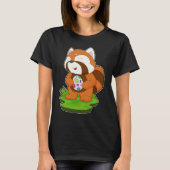 Red Panda Osterei T-Shirt (Vorderseite)