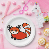 Red Panda Pappteller (Party)