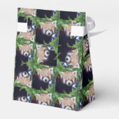 Red Panda Pattern Geschenkschachtel (Rückseite)