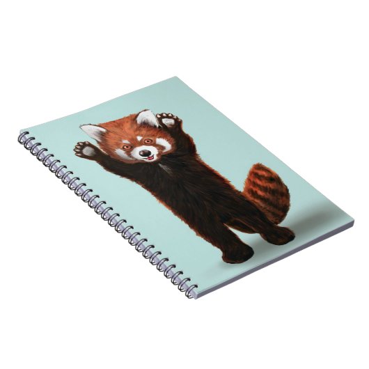 Red Panda Planner Notizblock (Rechte Seite)
