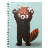 Red Panda Planner Notizblock (Vorderseite)