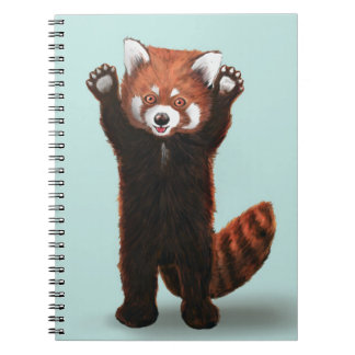 Red Panda Planner Notizblock