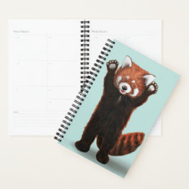Red Panda Planner Planer