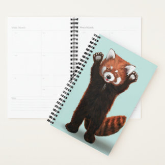 Red Panda Planner Planer